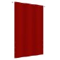 vidaXL Διαχωριστικό Βεράντας Κόκκινο 140 x 240 εκ. Ύφασμα Oxford