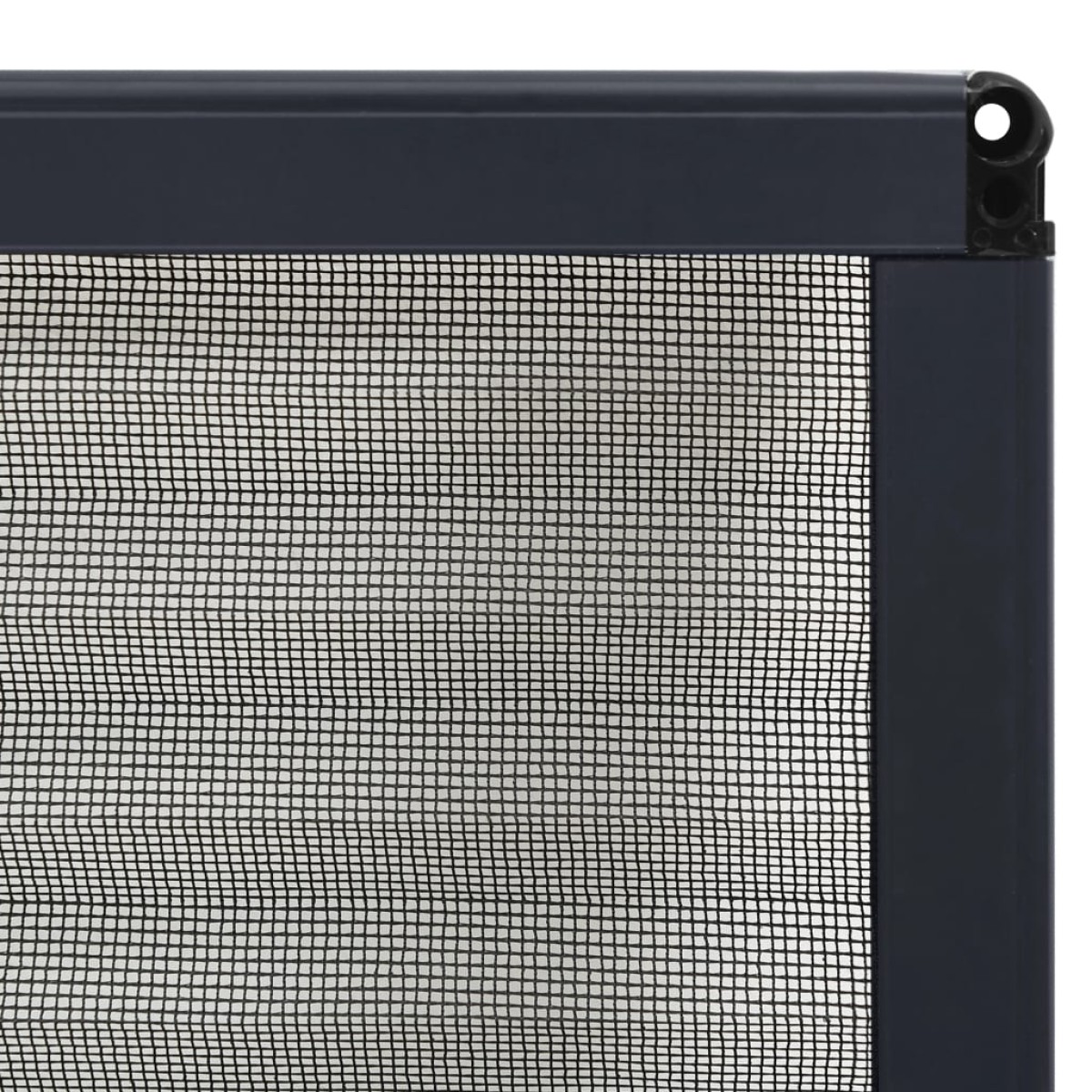 vidaXL Σήτα Παραθύρου Πλισέ Ανθρακί 80 x 120 εκ. από Αλουμίνιο