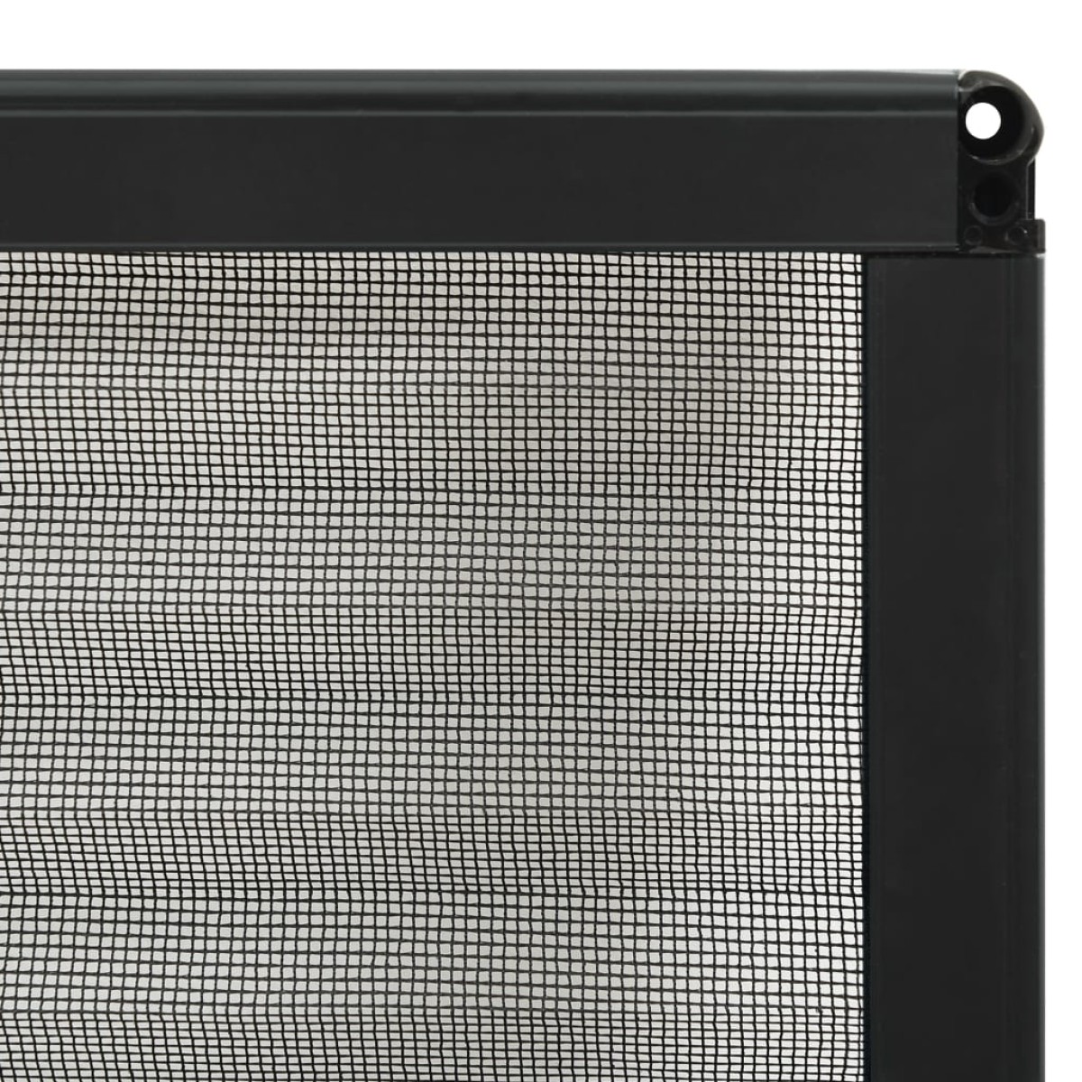 vidaXL Σήτα Παραθύρου Πλισέ Ανθρακί 80 x 160 εκ. από Αλουμίνιο