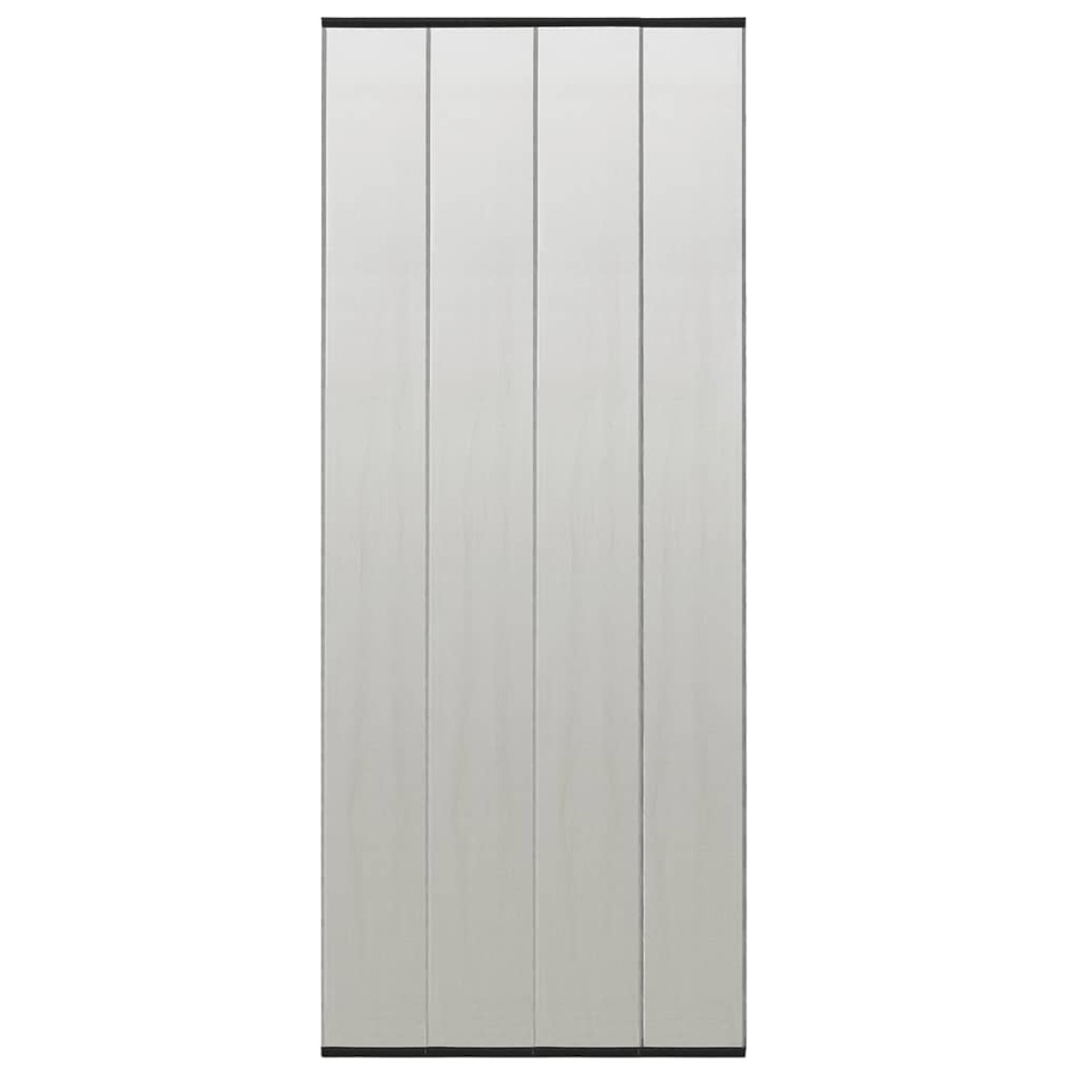 vidaXL Σήτα Πόρτας Κουρτίνα Μαύρη 100x220 εκ. από Πολυεστέρα