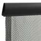 vidaXL Σήτα Πόρτας Κουρτίνα Μαύρη 100x220 εκ. από Πολυεστέρα