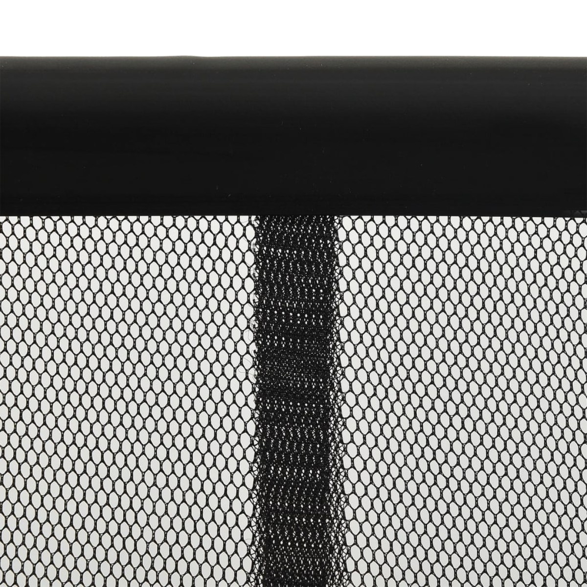 vidaXL Σήτα Πόρτας Κουρτίνα 5 Τεμαχίων Μαύρη 120 x 240 εκ.