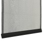vidaXL Σήτα Πόρτας Κουρτίνα 5 Τεμαχίων Μαύρη 120 x 240 εκ.