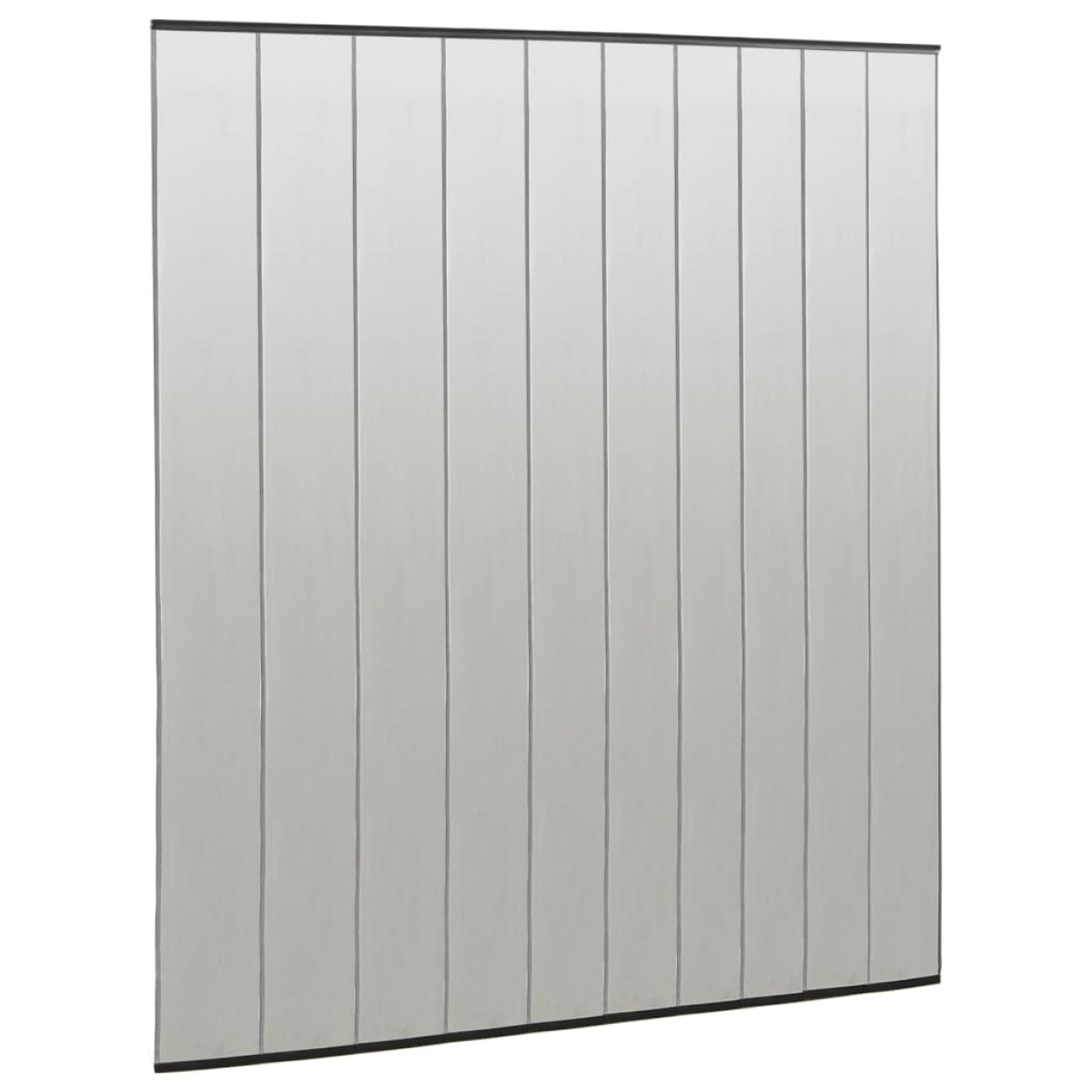 vidaXL Σήτα Πόρτας Κουρτίνα 10 Τεμαχίων Μαύρη 240 x 240 εκ.
