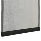 vidaXL Σήτα Πόρτας Κουρτίνα 10 Τεμαχίων Μαύρη 240 x 240 εκ.