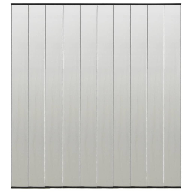 vidaXL Σήτα Πόρτας Κουρτίνα 10 Τεμαχίων Μαύρη 240 x 240 εκ.