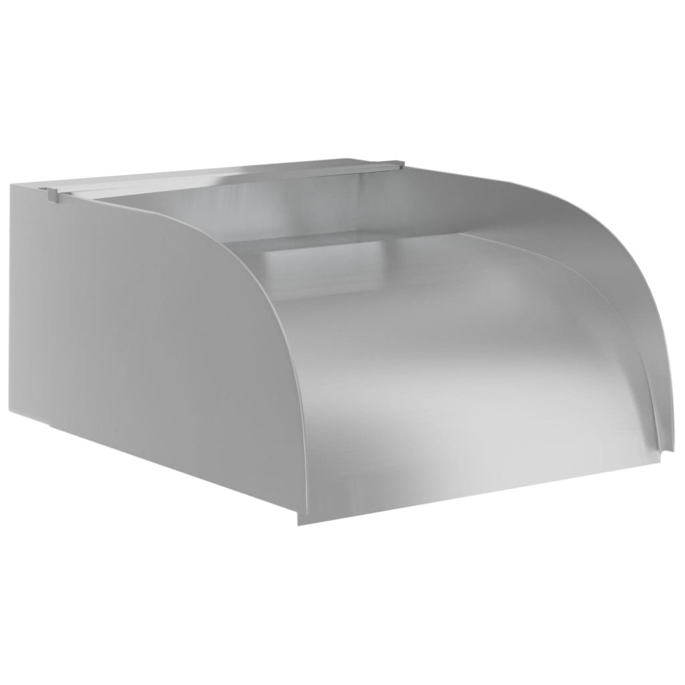 vidaXL Καταρράκτης 30 x 34 x 14 εκ. από Ανοξείδωτο Ατσάλι 304 με LED