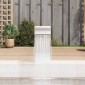 vidaXL Σιντριβάνι Πισίνας 22 x 60 x 70 εκ. από Ανοξείδωτο Ατσάλι 304