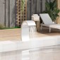 vidaXL Σιντριβάνι Πισίνας 22 x 60 x 70 εκ. από Ανοξείδωτο Ατσάλι 304