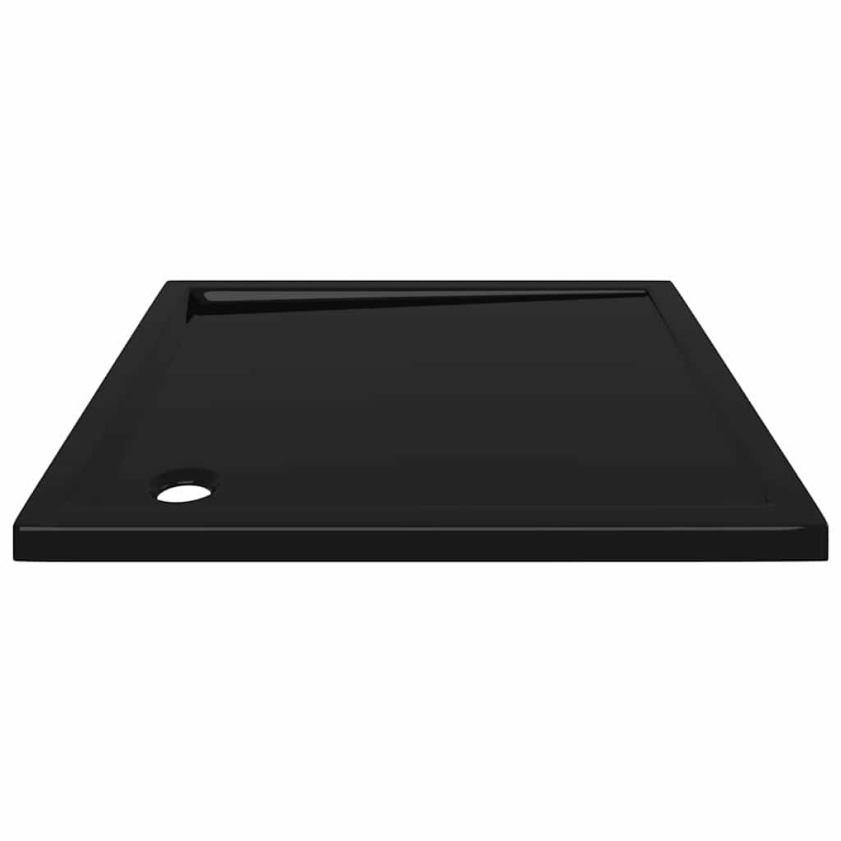 vidaXL Βάση Ντουζιέρας Τετράγωνη Μαύρη 90 x 90 εκ. από ABS