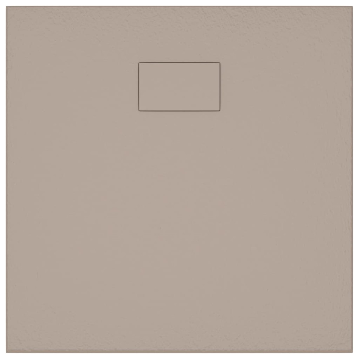 vidaXL Βάση Ντουζιέρας Καφέ 90 x 90 εκ. από SMC