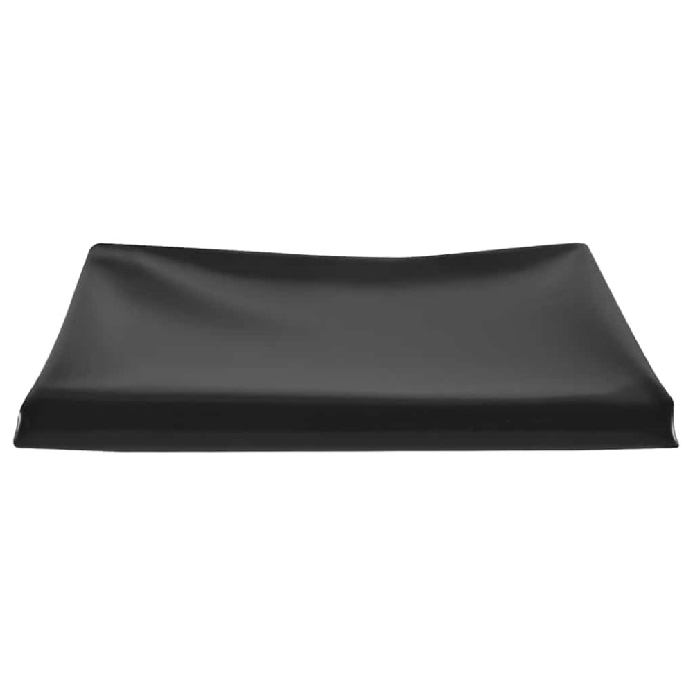 vidaXL Μεμβράνη Λίμνης Μαύρη 2 x 5 μ. / 0,5 χιλ. από PVC