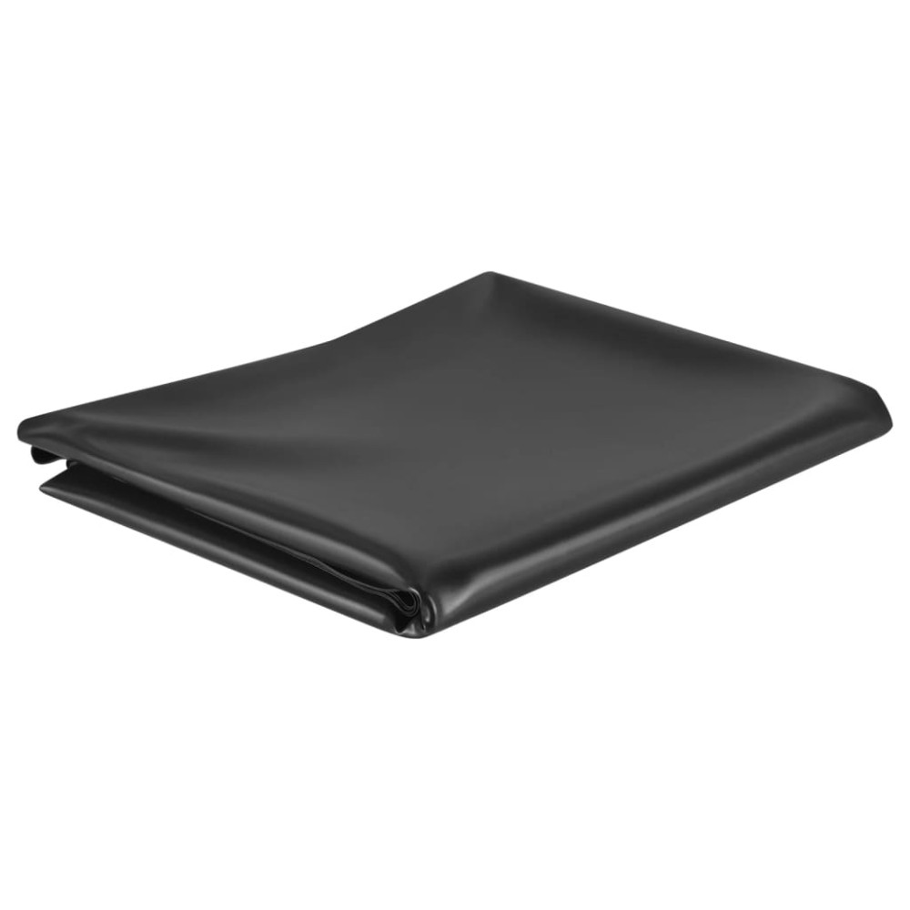 vidaXL Μεμβράνη Λίμνης Μαύρη 2 x 5 μ. / 0,5 χιλ. από PVC