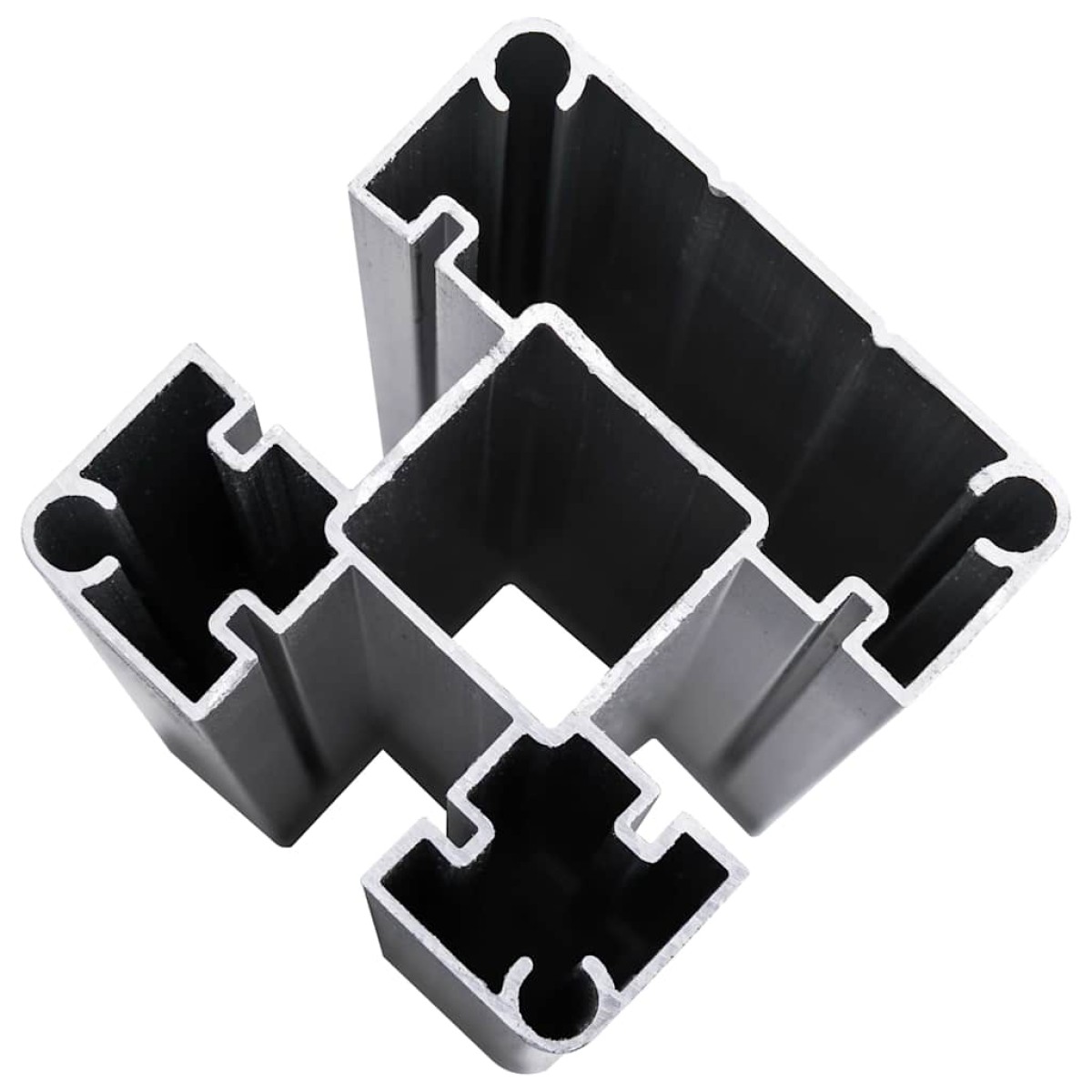 vidaXL Πάνελ Περίφραξης Γκρι 175 x 146 εκ. από WPC