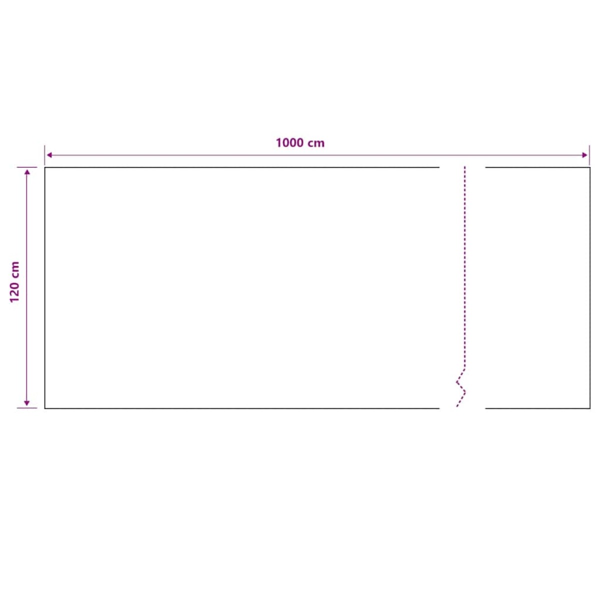vidaXL Δίχτυ Σκίασης Μαύρο 1,2  x 10 μ. από HDPE 195 γρ./μ²