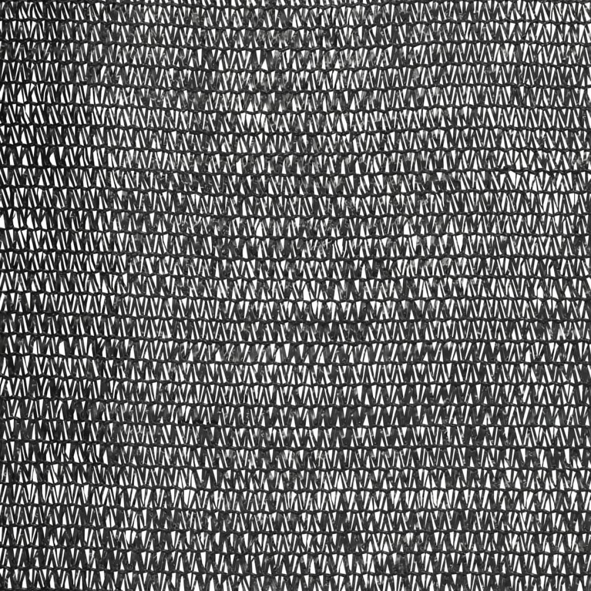 vidaXL Δίχτυ Σκίασης Μαύρο 1,5 x 25 μ. από HDPE 195 γρ./μ²