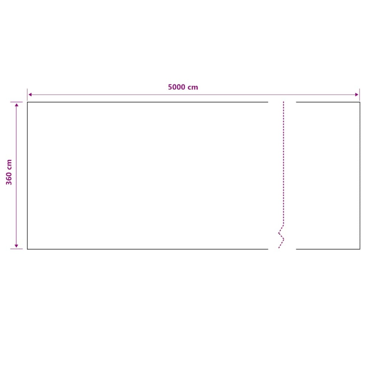 vidaXL Δίχτυ Σκίασης Πράσινο 3,6 x 50 μ. από HDPE 75 γρ./μ²