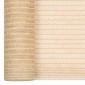 vidaXL Δίχτυ Σκίασης Μπεζ 3,6 x 25 μ. από HDPE 150 γρ./μ²
