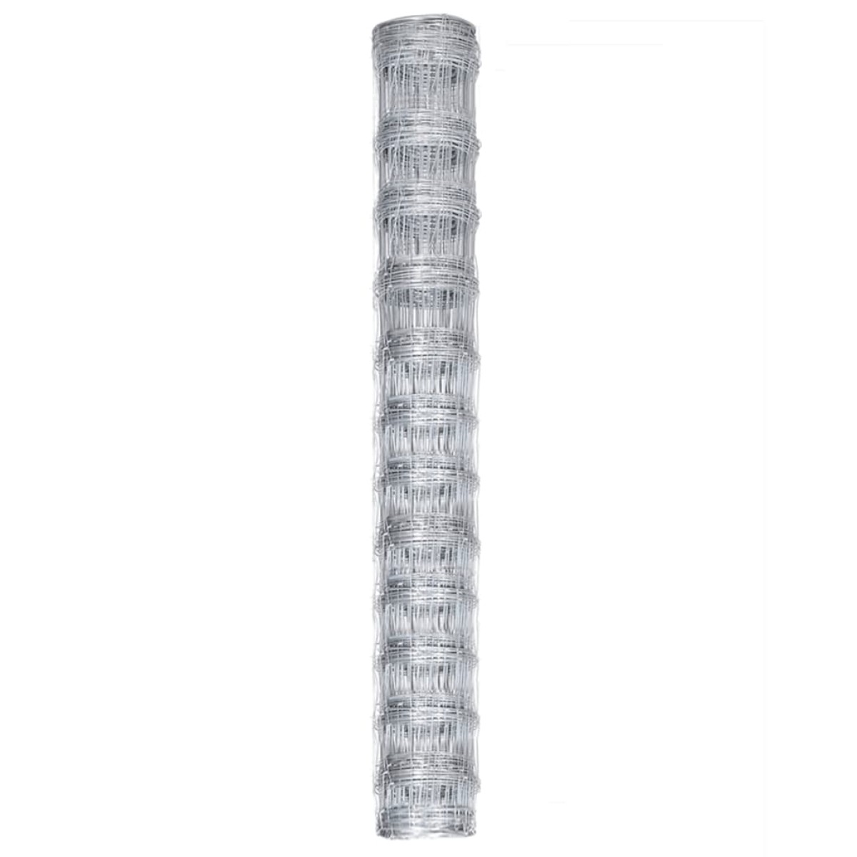 vidaXL Συρματόπλεγμα Περίφραξης Ασημί 50 x 1,25 μ. από Γαλβαν. Ατσάλι