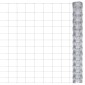 vidaXL Συρματόπλεγμα Περίφραξης Ασημί 50 x 1,25 μ. από Γαλβαν. Ατσάλι
