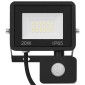 vidaXL Προβολέας LED με Αισθητήρα Θερμό Λευκό 20 W