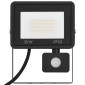 vidaXL Προβολέας LED με Αισθητήρα Θερμό Λευκό 30 W