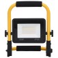 vidaXL Προβολέας LED με Λαβή Θερμό Λευκό 30 W
