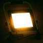 vidaXL Προβολέας LED με Λαβή Θερμό Λευκό 100 W
