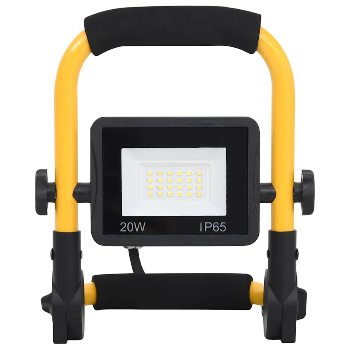 vidaXL Προβολέας LED με Λαβή Ψυχρό Λευκό 20 W
