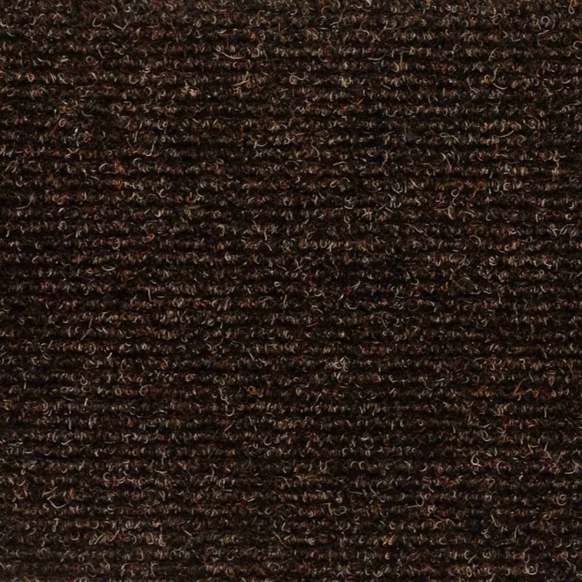 vidaXL Πατάκια Σκάλας Αυτοκόλλητα 10 τεμ. Καφέ 56x17x3 εκ Βελονιασμένα
