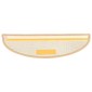 vidaXL Πατάκια Σκάλας Μοκέτα 15 τεμ. Κρεμ 56 x 17 x 3 εκ.
