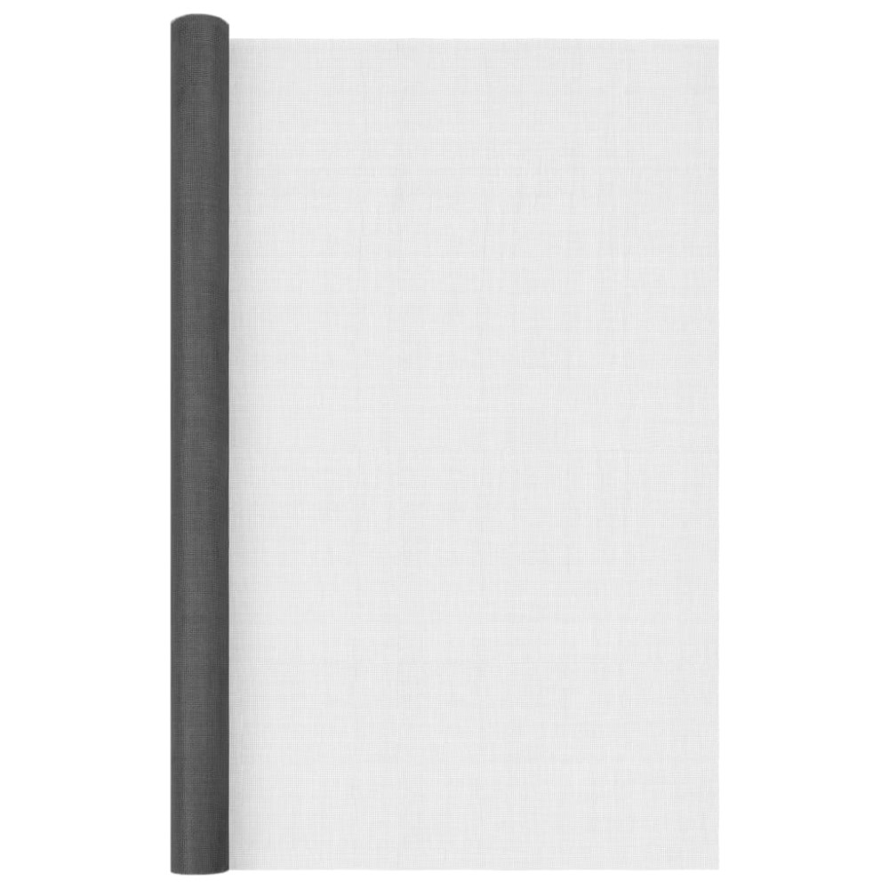 vidaXL Πλέγμα / Σήτα Μαύρο 80 x 500 εκ. από Fiberglass