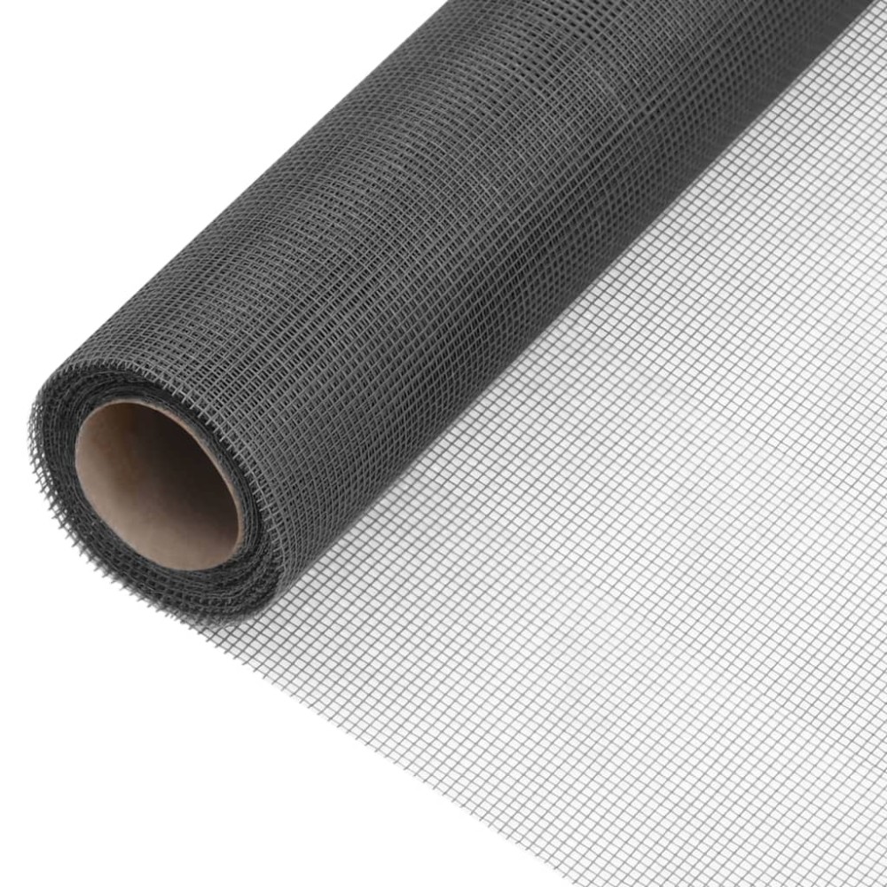 vidaXL Πλέγμα / Σήτα Μαύρο 112 x 2000 εκ. από Fiberglass