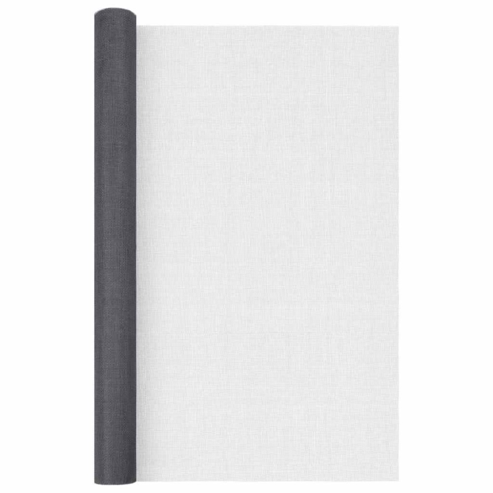vidaXL Πλέγμα / Σήτα Γκρι 80 x 1000 εκ. από Fiberglass