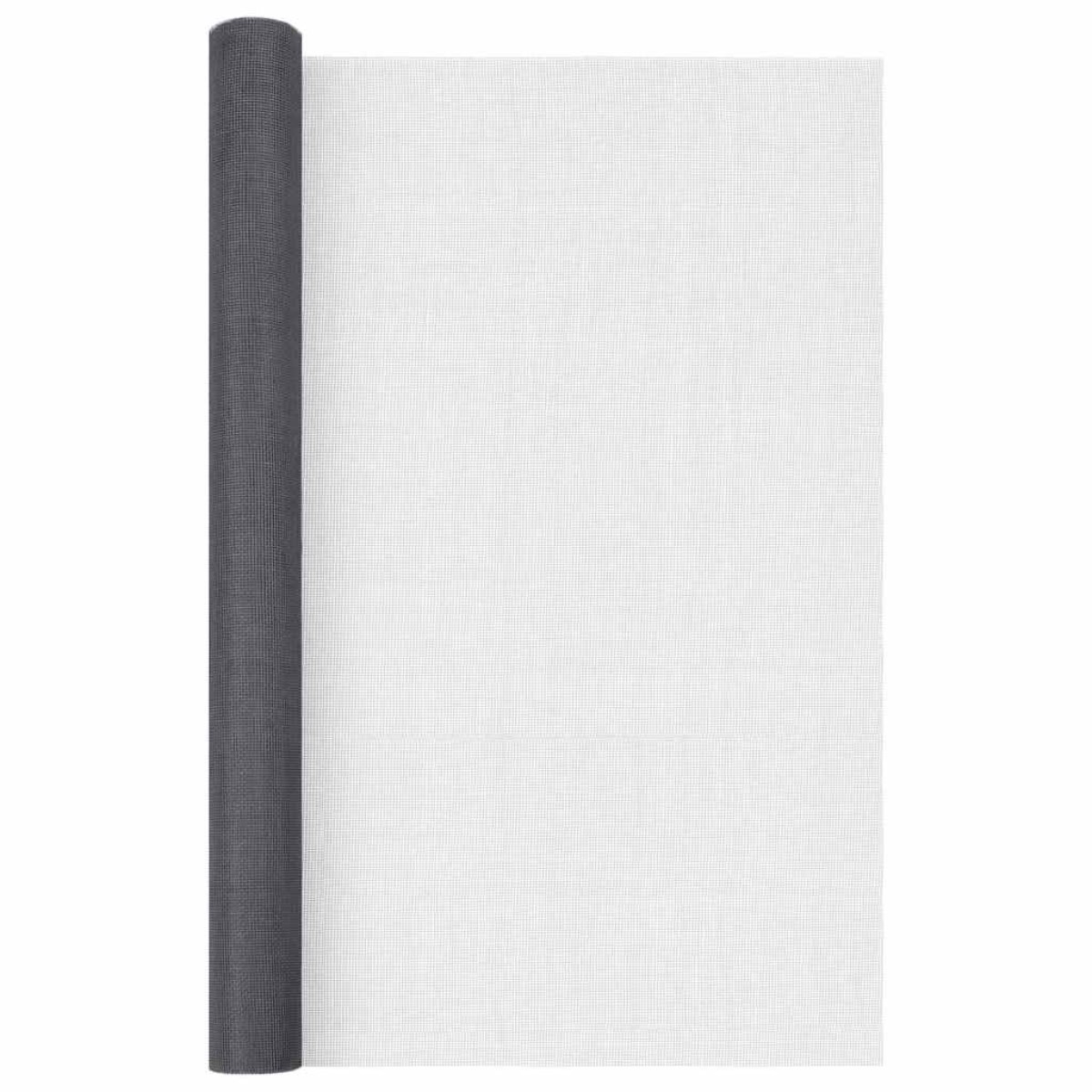 vidaXL Πλέγμα / Σήτα Γκρι 80 x 1000 εκ. από Fiberglass