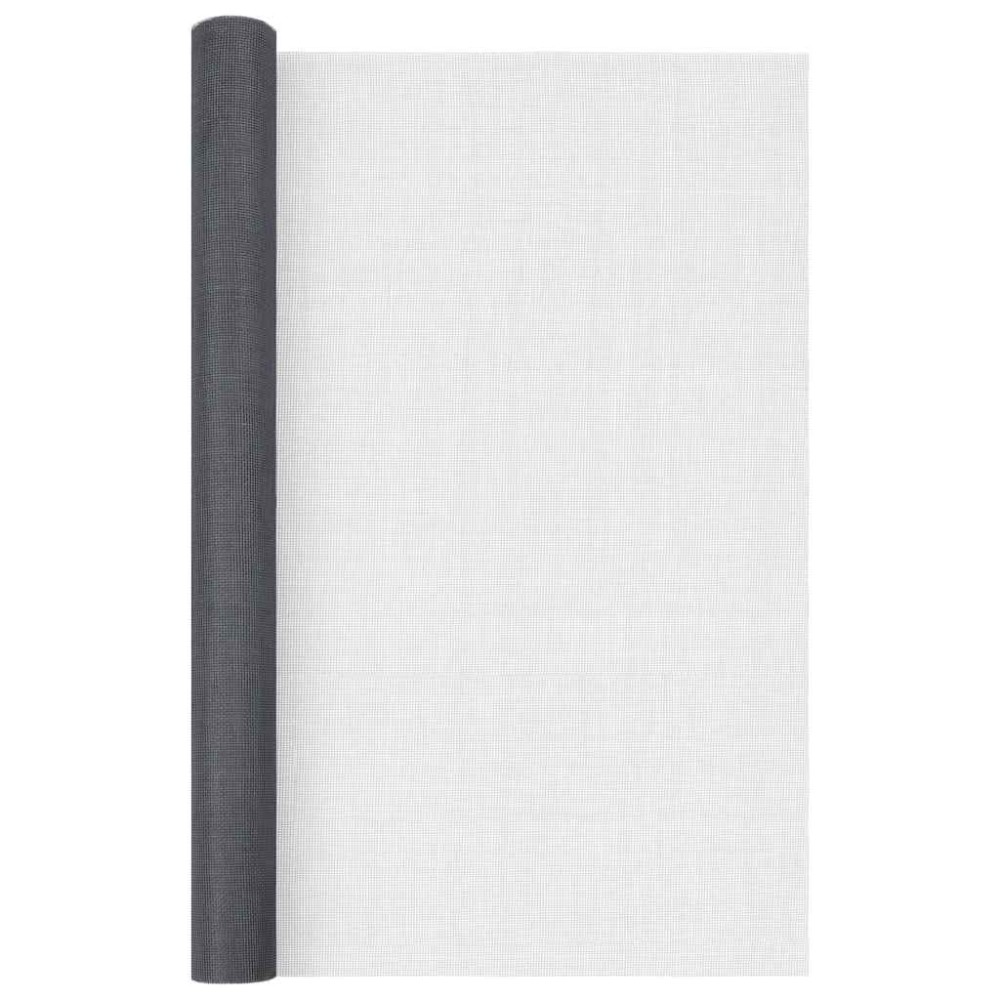 vidaXL Πλέγμα / Σήτα Γκρι 80 x 2000 εκ. από Fiberglass