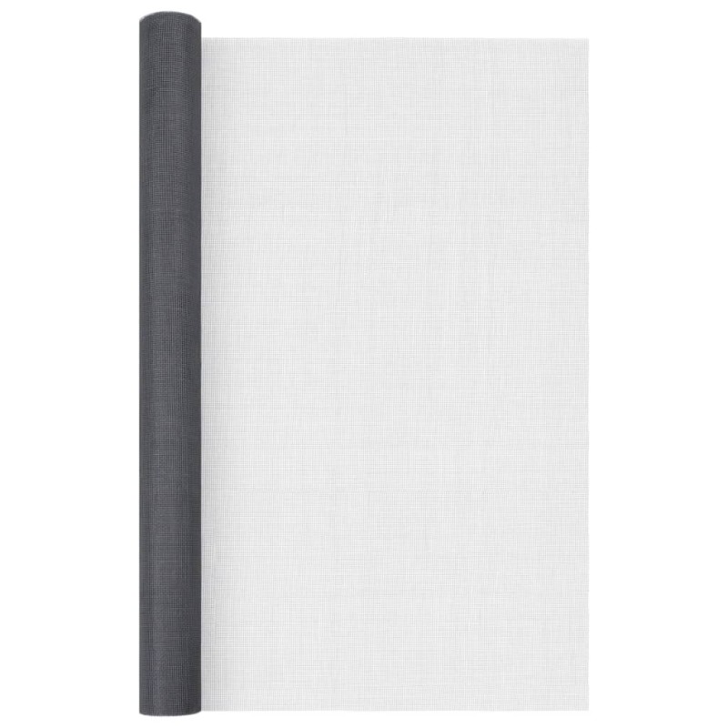 vidaXL Πλέγμα / Σήτα Γκρι 100 x 2000 εκ. από Fiberglass