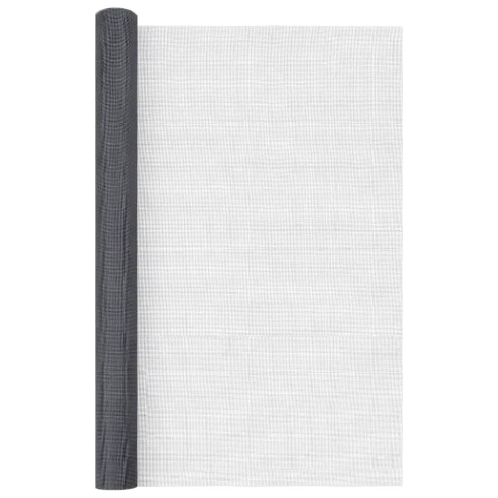 vidaXL Πλέγμα / Σήτα Γκρι 112 x 2000 εκ. από Fiberglass