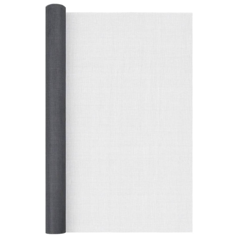 vidaXL Πλέγμα / Σήτα Γκρι 112 x 2000 εκ. από Fiberglass