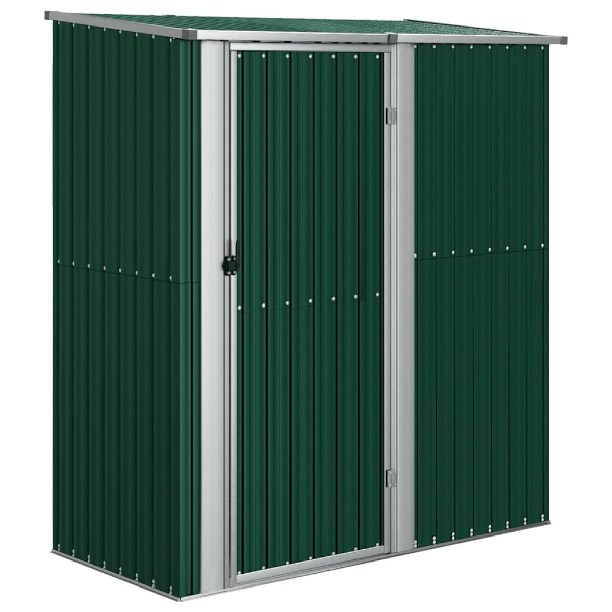 vidaXL Αποθήκη Κήπου Πράσινη 180,5x97x209,5 εκ. από Γαλβαν. Ατσάλι