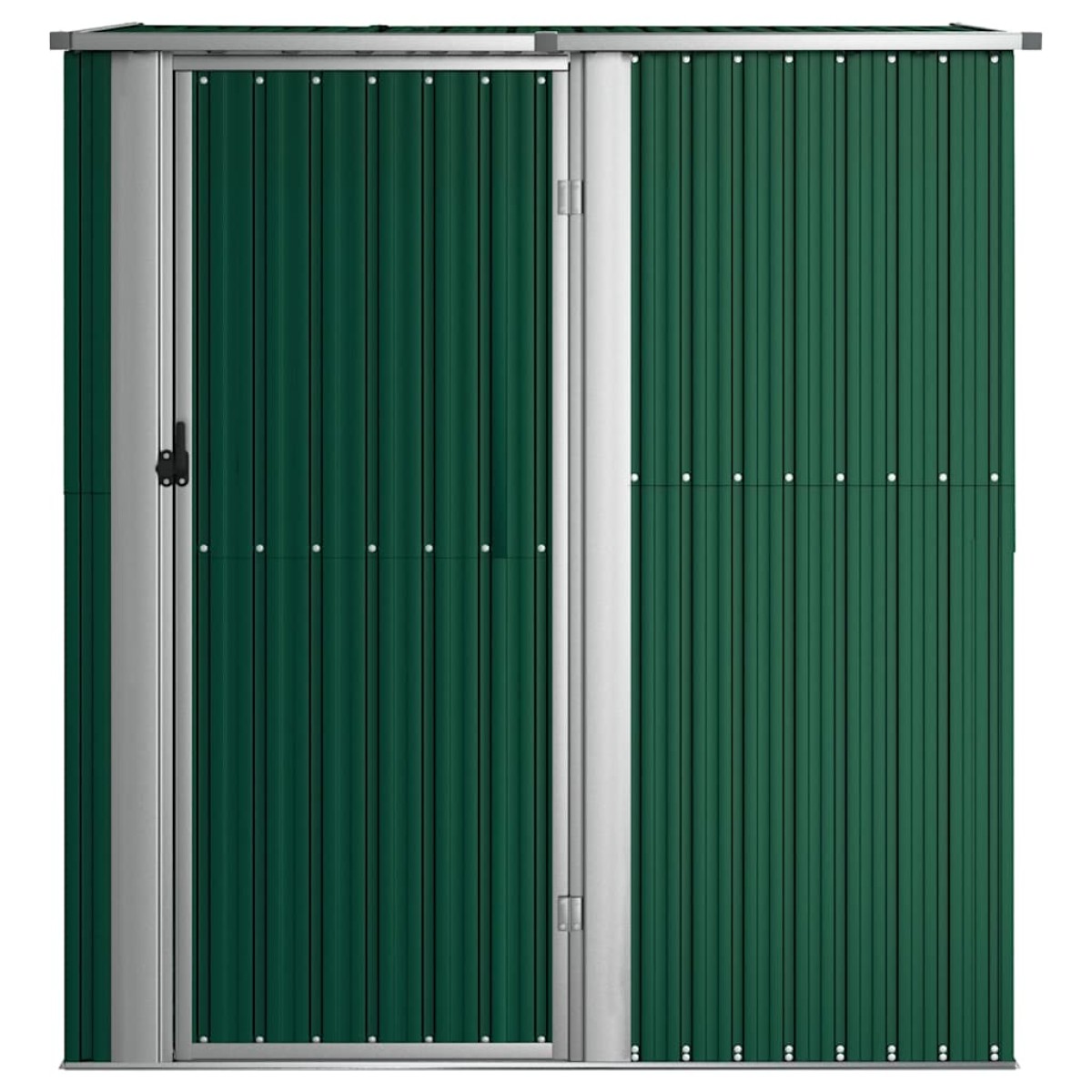 vidaXL Αποθήκη Κήπου Πράσινη 180,5x97x209,5 εκ. από Γαλβαν. Ατσάλι