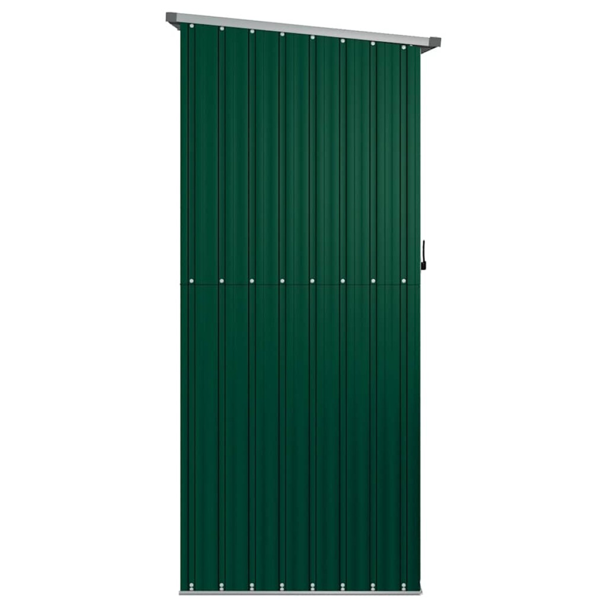 vidaXL Αποθήκη Κήπου Πράσινη 180,5x97x209,5 εκ. από Γαλβαν. Ατσάλι