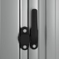 vidaXL Αποθήκη Κήπου Γκρι 180,5 x 97 x 209,5 εκ. από Γαλβαν. Ατσάλι