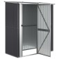 vidaXL Αποθήκη Κήπου Ανθρακί 180,5 x 97 x 209,5 εκ. από Γαλβαν. Ατσάλι