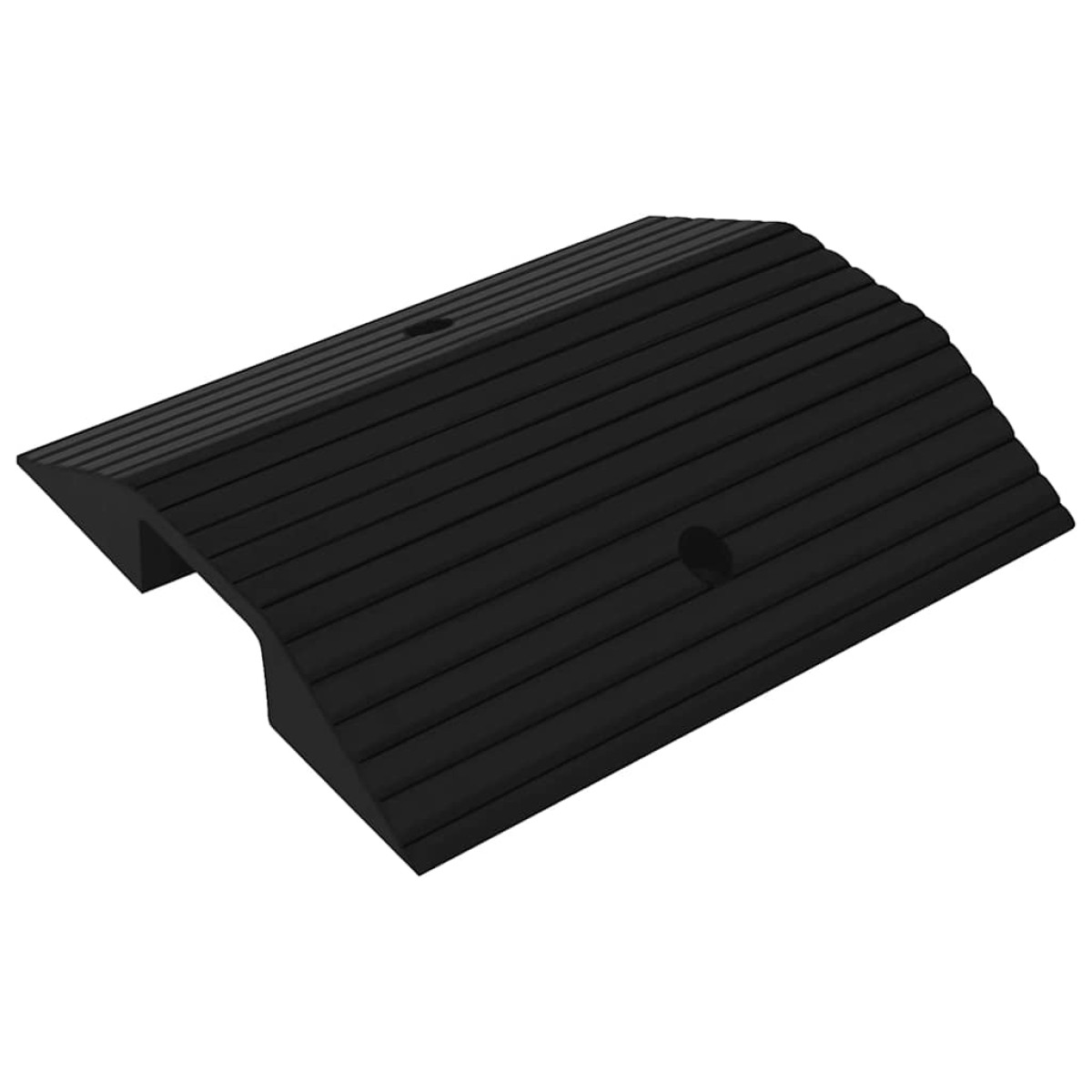 vidaXL Γεφυρωτή Ράμπα Πεζοδρομίου / Πόρτας 49x40x8 εκ. από Καουτσούκ