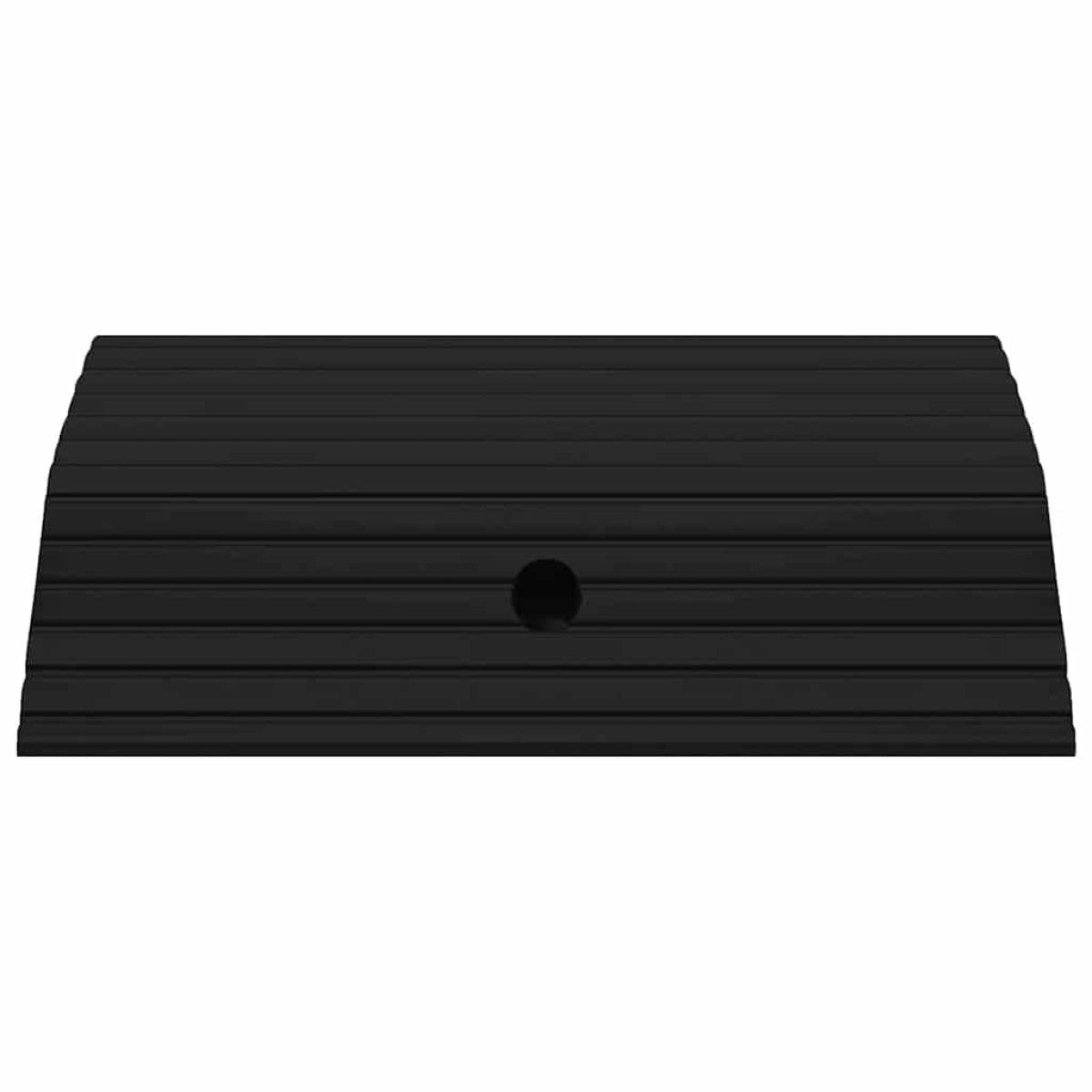vidaXL Γεφυρωτή Ράμπα Πεζοδρομίου / Πόρτας 49x40x8 εκ. από Καουτσούκ