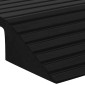 vidaXL Γεφυρωτή Ράμπα Πεζοδρομίου / Πόρτας 49x40x8 εκ. από Καουτσούκ