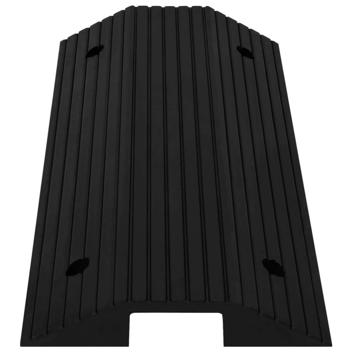 vidaXL Γεφυρωτή Ράμπα Πεζοδρομίου/Πόρτας 80 x 40 x 8 εκ. από Καουτσούκ