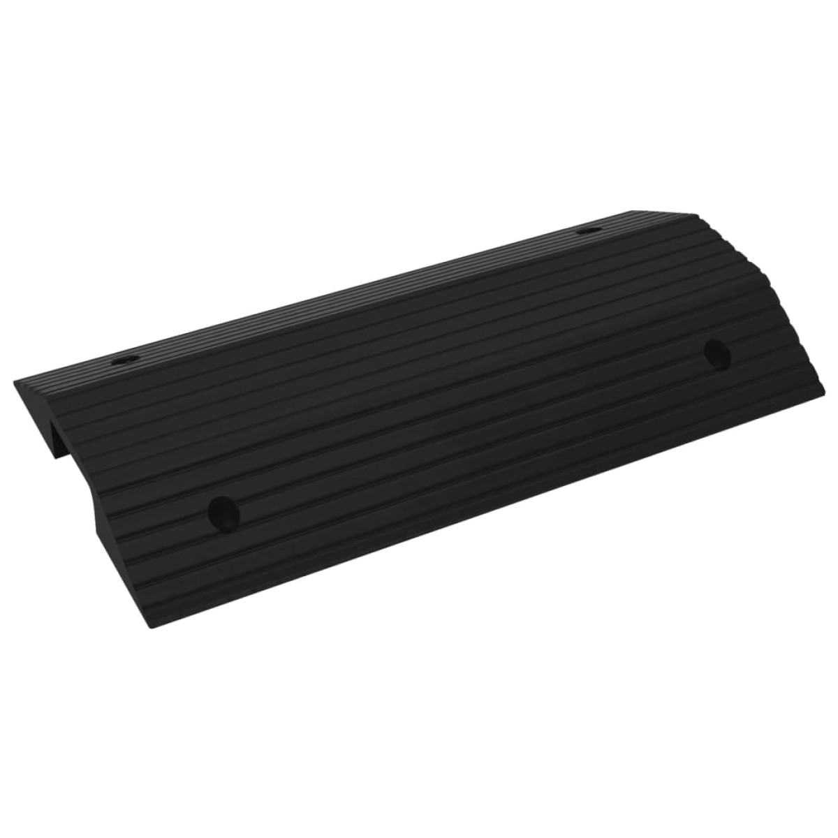 vidaXL Γεφυρωτή Ράμπα Πεζοδρομίου/Πόρτας 80 x 40 x 8 εκ. από Καουτσούκ