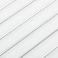 vidaXL Πορτάκια με Περσίδες 2 Τεμ. Λευκά 61,5x59,4εκ Μασίφ Ξύλο Πεύκου